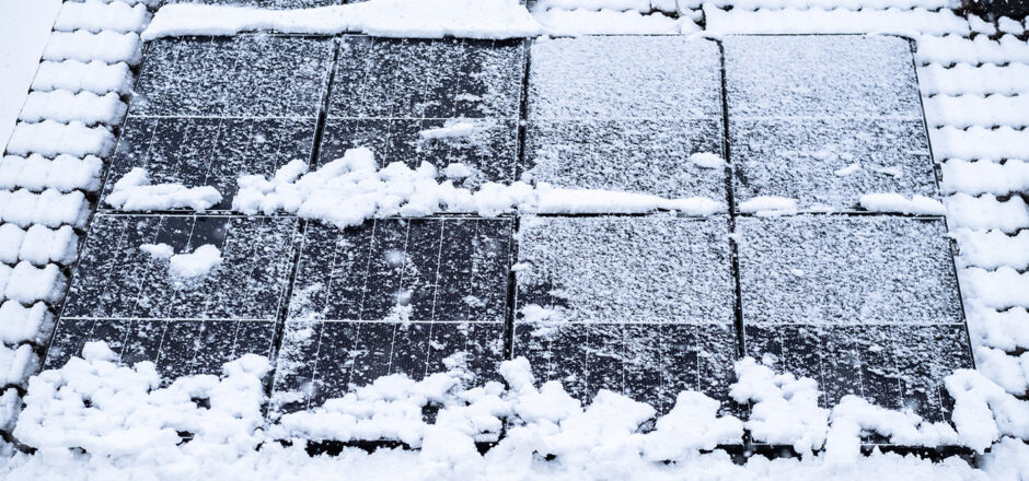 Photovoltaik Winter: Funktioniert eine Photovoltaikanlage auch in den Wintermonaten und bei Schnee