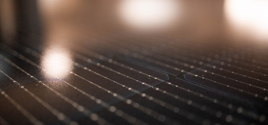 Monokristalline Solarplatte für die Photovoltaik