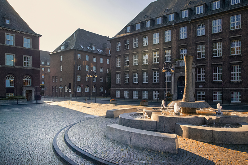 Rathausplatz von Bottrop