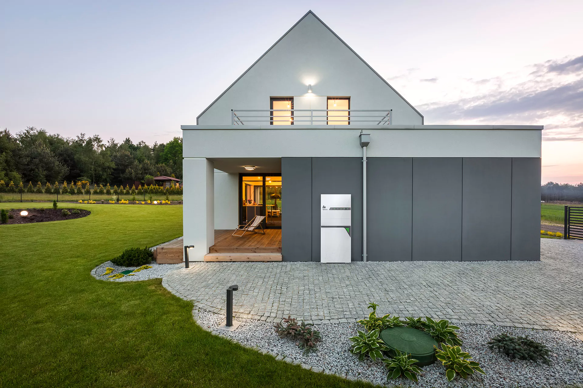 Entladen und Beladen von Alpha Ess Stromspeichern